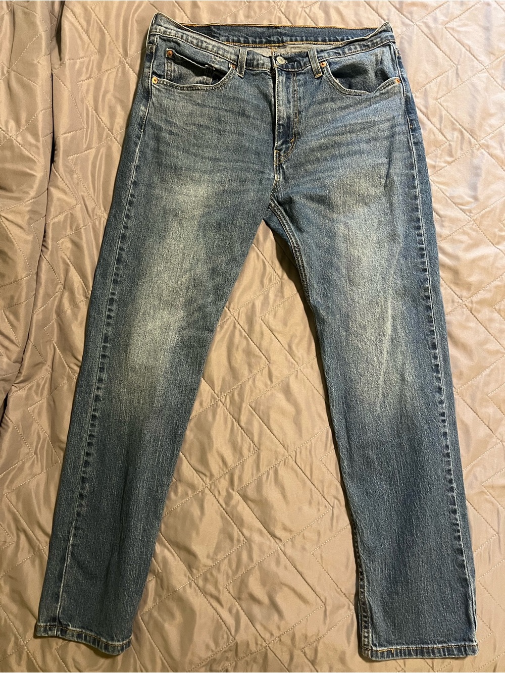 Levi's Light Blue Straight Jeans
